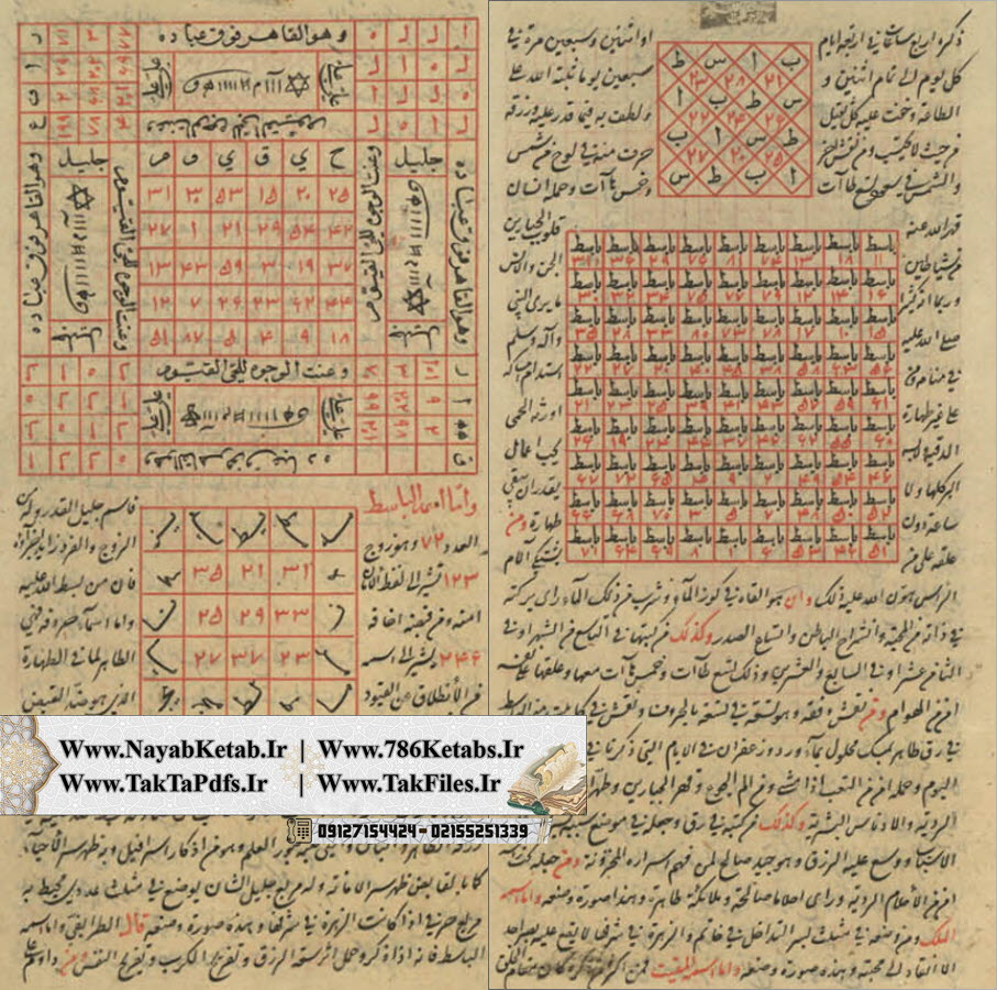 کتاب اعمال مجربه میرداماد کبیر