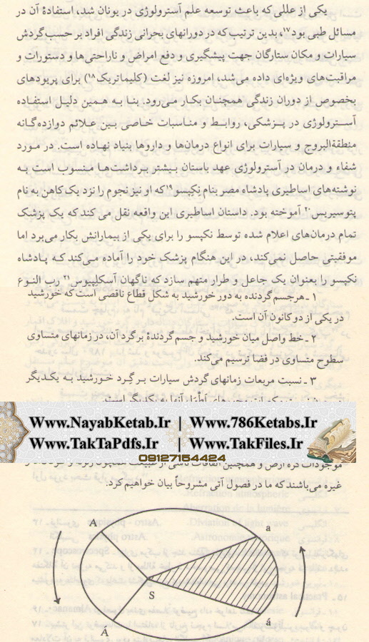 چگونگی تاثیر ستارگان بر سلامتی و تندرستی, علم و احکام نجوم
