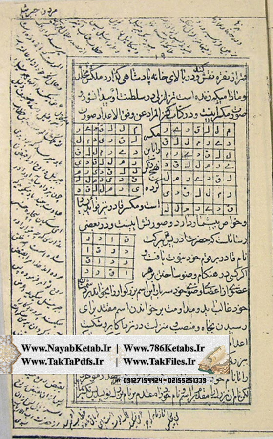 کتاب خواص اسماء الله الحسنی حبیب الله کاشانی