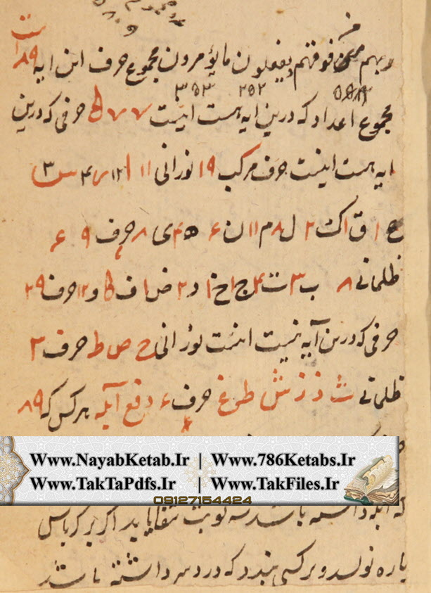 کتاب رساله در خواص اسماء, بجهت گشاده شدن بخت
