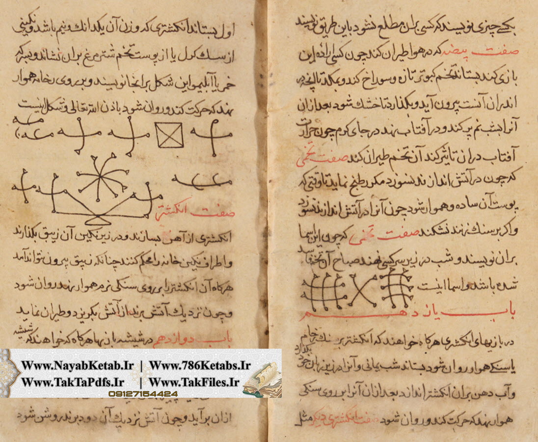 دانلود کتاب کنوز المعزمین بسیار شریف از ابوعلی سینا